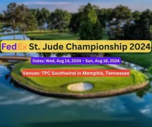 FedEx St. Jude Championship Golf 2024