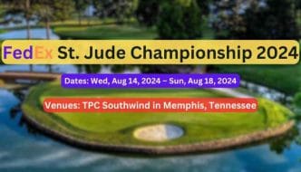 FedEx St. Jude Championship Golf 2024