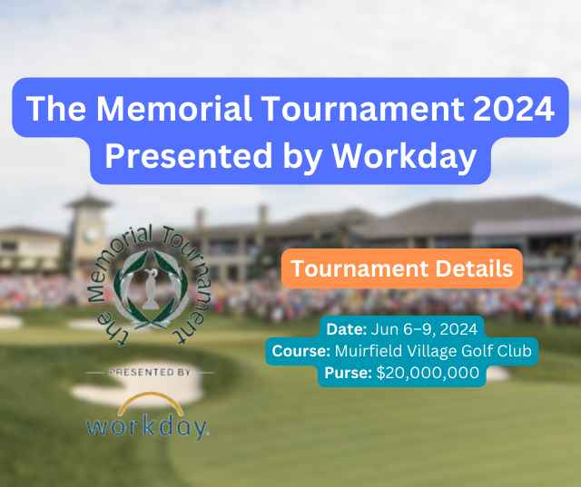 The Memorial Tournament 2024 Leaderboard, Tickets and TV Coverage