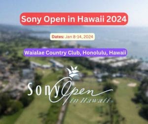 Sony Open in Hawaii 2024