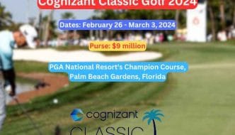 Cognizant Classic Golf 2024