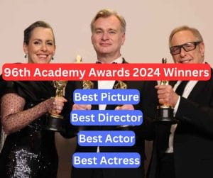 96th Academy Awards 2024 Winners