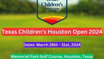 Texas Children's Houston Open Golf 2024