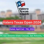 Valero Texas Open golf 2024