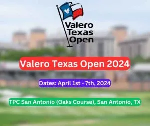 Valero Texas Open golf 2024