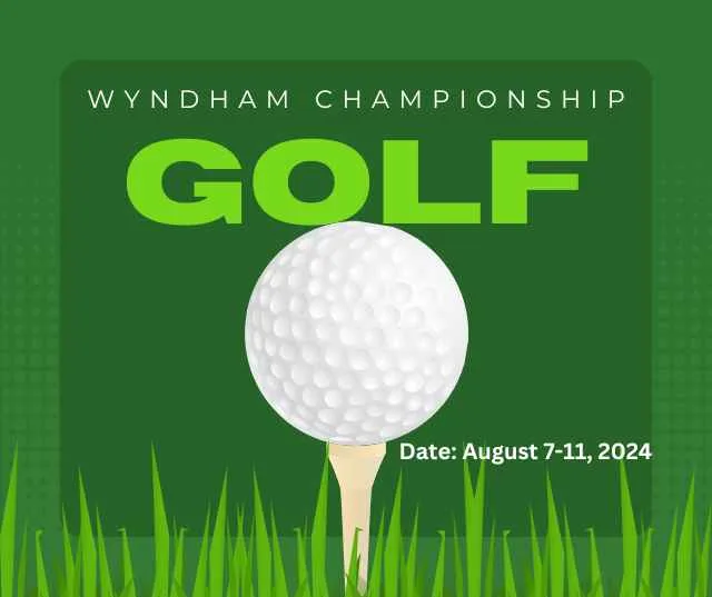 Wyndham Championship Golf 2024