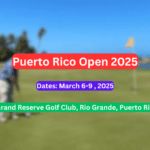 Puerto Rico Open Golf 2025