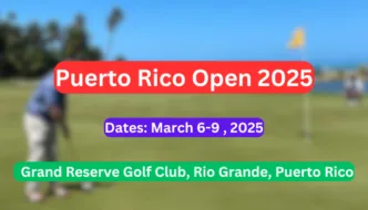 Puerto Rico Open Golf 2025